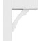 Ekena Millwork Standard Olympic Architectural Grade PVC Bracket with Block Ends, 3"W x 12"D x 14"H BKTP03X12X14OLY05 - alternate 2